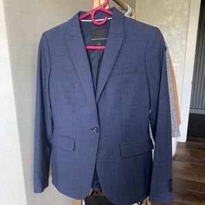 💗Banana republic BLAZER dark denim worn once